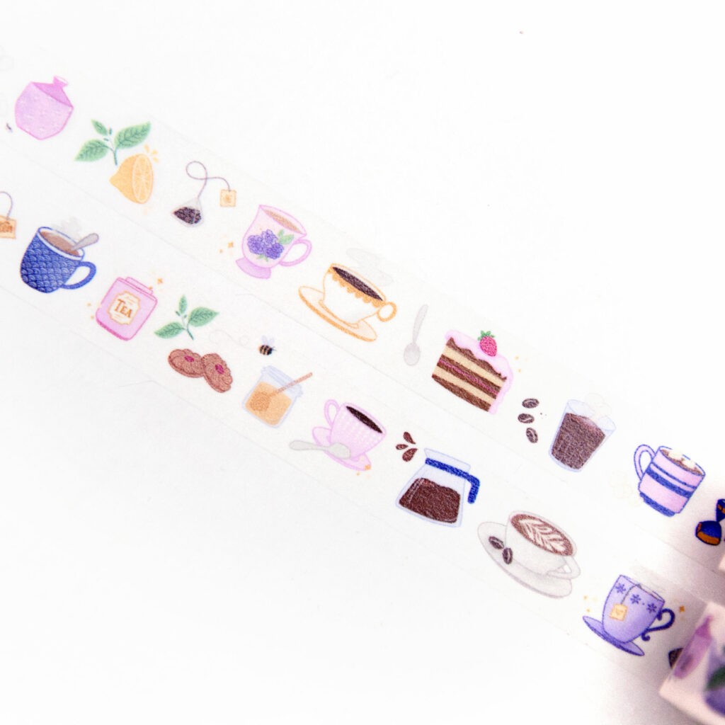 Taśma washi Willwa | Filiżanki