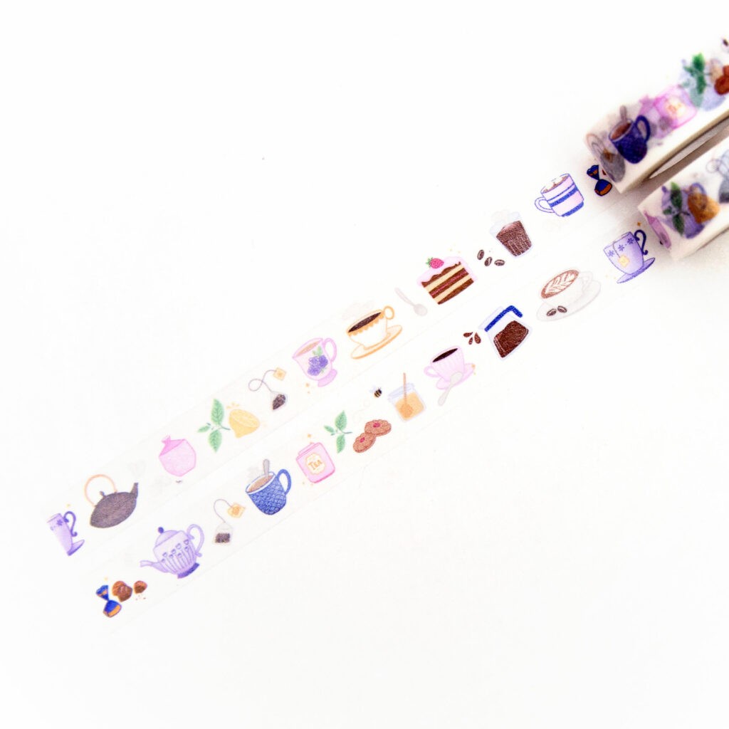 Taśma washi Willwa | Filiżanki