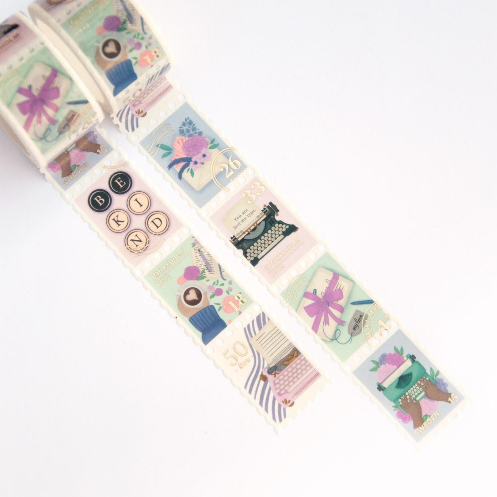 Taśma washi Willwa | Znaczki pocztowe