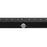 Składana linijka Midori aluminowa 30 cm | Czarna