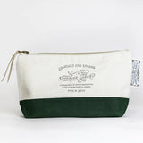Etui The Superior Labor: Cotton Canvas Pouch 02 | Zielone