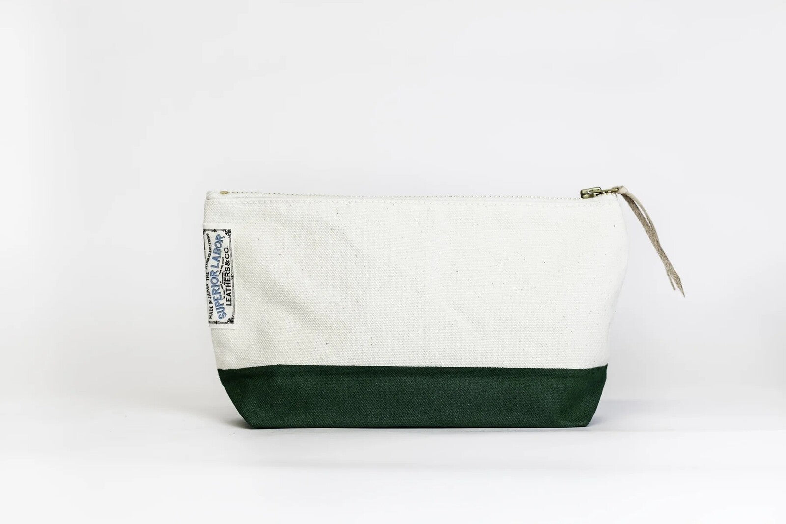 Etui The Superior Labor: Cotton Canvas Pouch 02 | Zielone