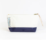 Etui The Superior Labor Cotton Canvas Pouch 02 | Granatowe