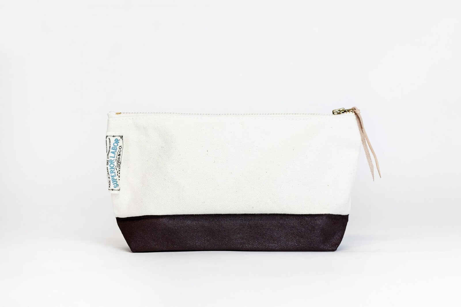 Etui The Superior Labor: Cotton Canvas Pouch 03 | Brązowe