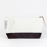 Etui The Superior Labor: Cotton Canvas Pouch 03 | Brązowe