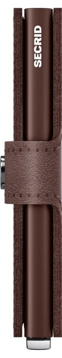 Portfel SECRID Premium Miniwallet Dusk | Brązowy