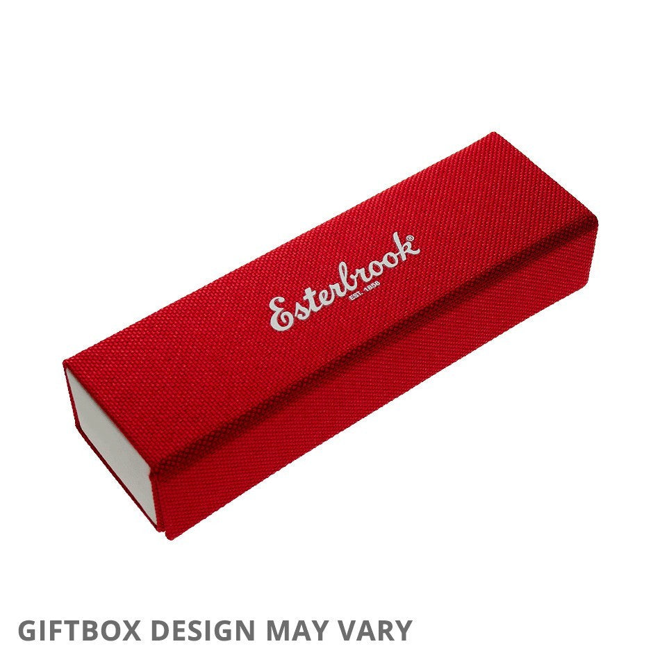 Pióro kulkowe Esterbrook Estie Scarlet Gold Trim