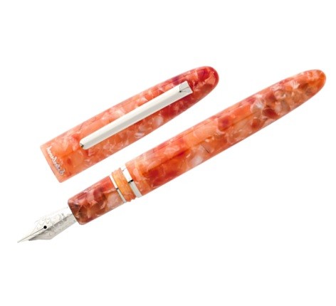 Pióro wieczne Esterbrook Estie | Petrified Forest Palladium Trim