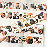 Taśma Washi Pre-Cut | Upiorne ogonki