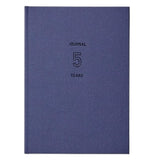 Dziennik 5-letni | Granatowy
