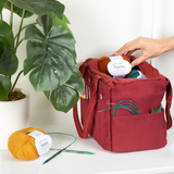 Torba na artykuły papiernicze Soolla® Studio Bag | Sangria