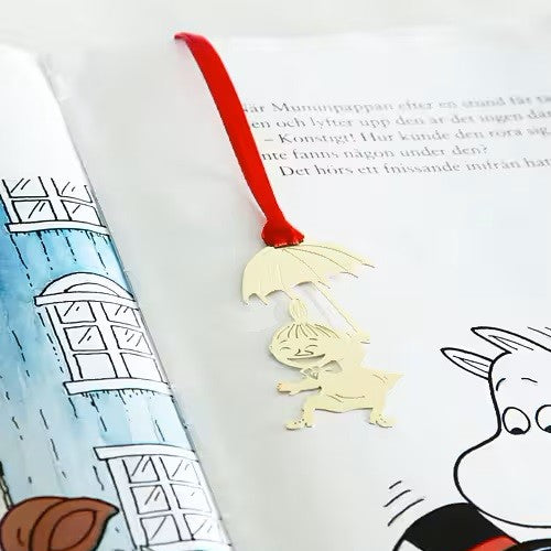 Zakładka Muminki Mała Mi | Złota