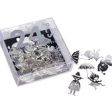 Metalowe Konfetti Rodzina Muminków | 24 szt.