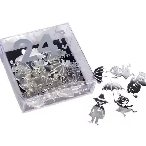 Metalowe Konfetti Rodzina Muminków | 24 szt.