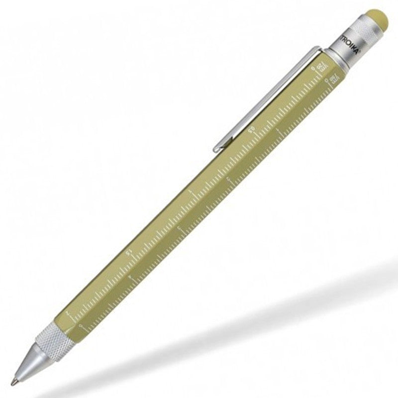 Długopis wielozadaniowy Troika Construction | Oliwkowy