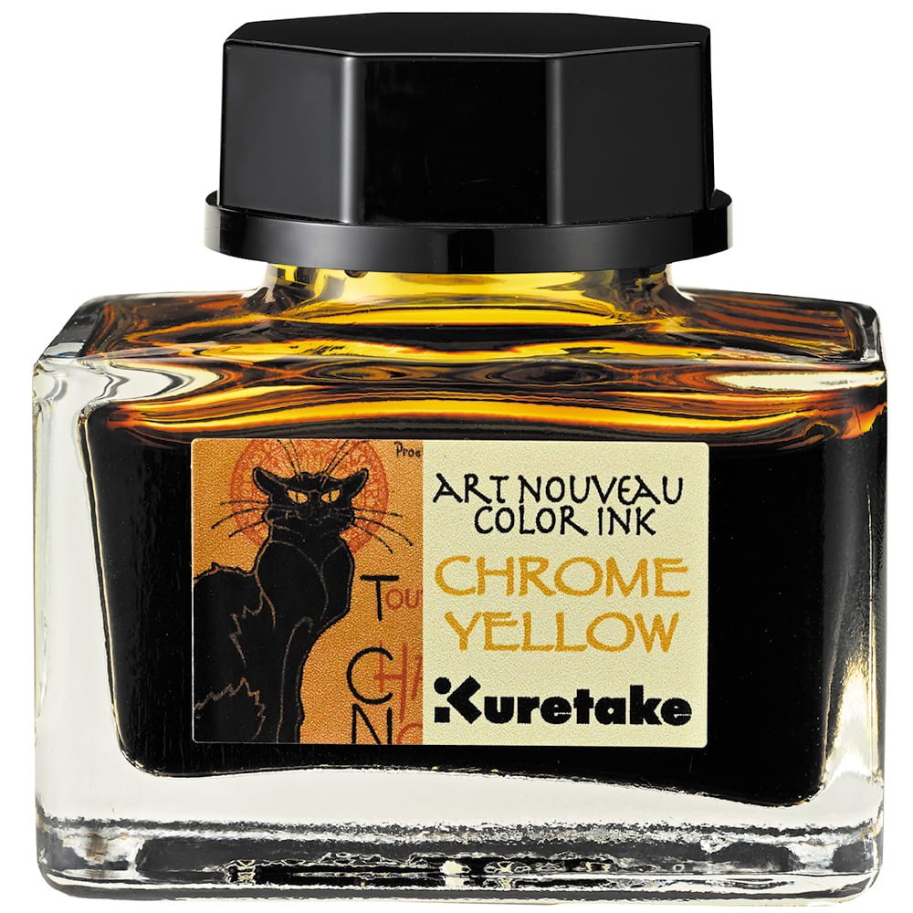 Atrament Kuretake Ink-Cafe Art Nouveau | Chrome Yellow