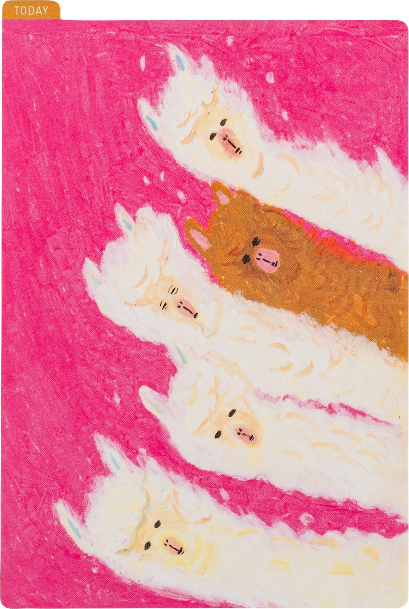 Liniuszek Hobonichi A6 | Keiko Shibata: Upwind alpacas