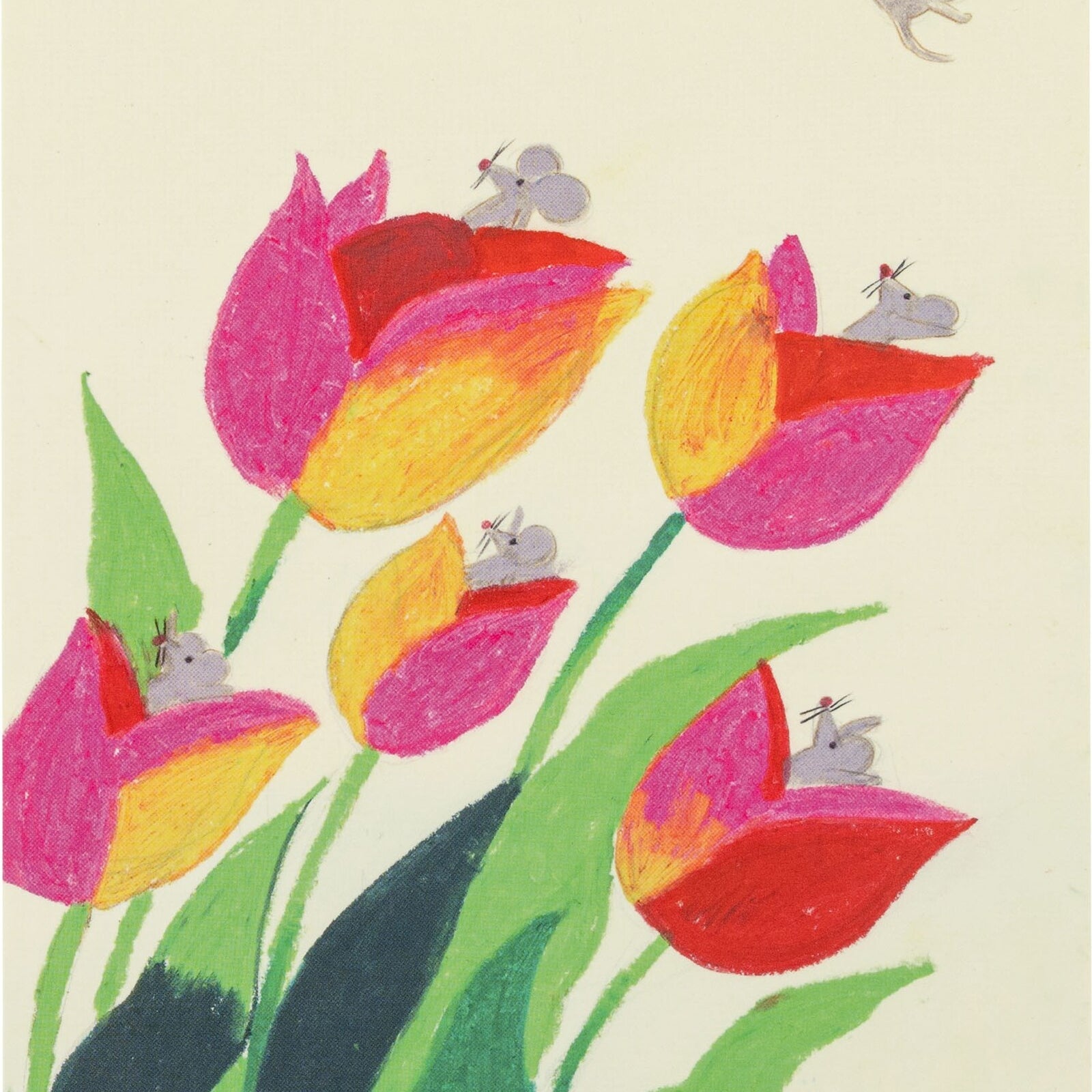 Liniuszek Hobonichi A5 | Keiko Shibata: Swaying tulips