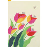 Hobonichi A5 ruler | Keiko Shibata: Swaying tulips