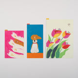 Liniuszek Hobonichi A5 | Keiko Shibata: Swaying tulips