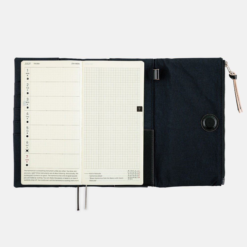 Etui Hobonichi Tragen Weeks | Czarny