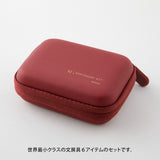 Zestaw Midori XS Stationery Kit | Bordowy