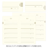 Pamiętnik 5-letni Midori Haftowane kwiaty | Czarny