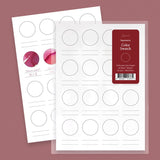 Karty do tworzenia wzorników Wearingeul Impression Color Swatch A5 | Okrągłe