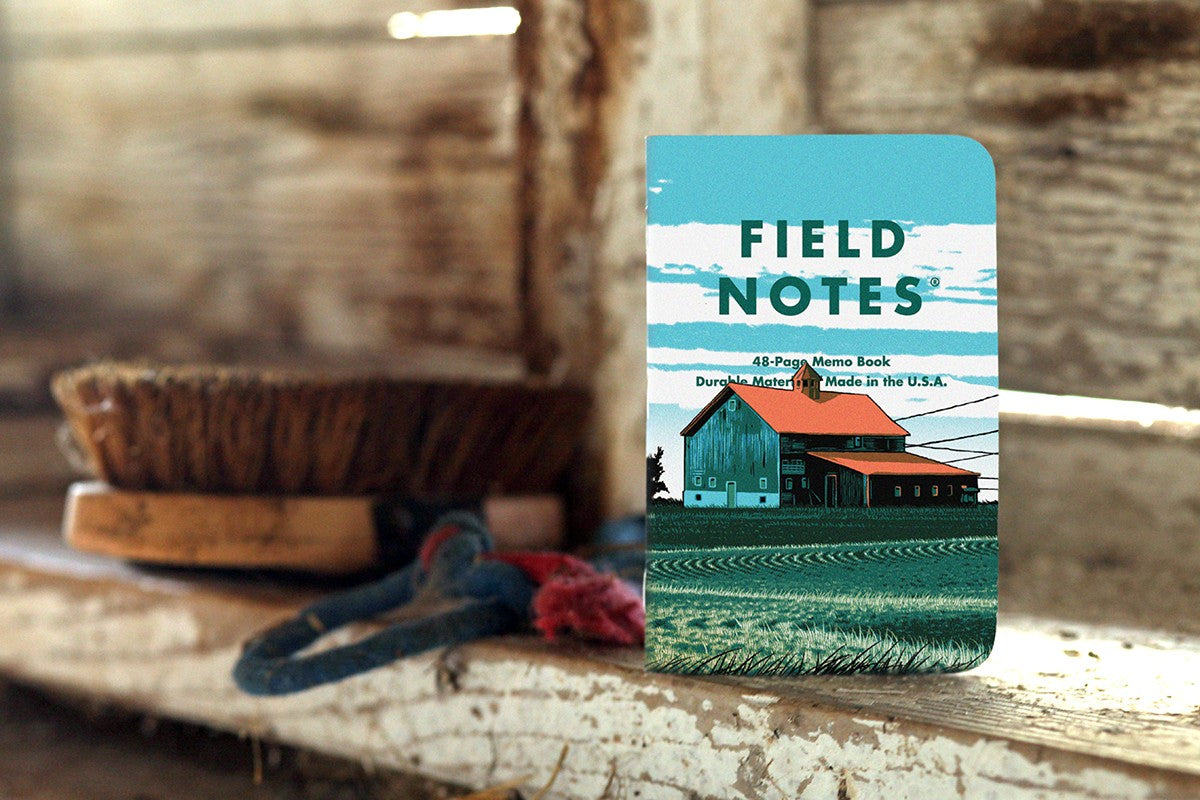 Notesy Field Notes Heartland 3 szt. w kratkę