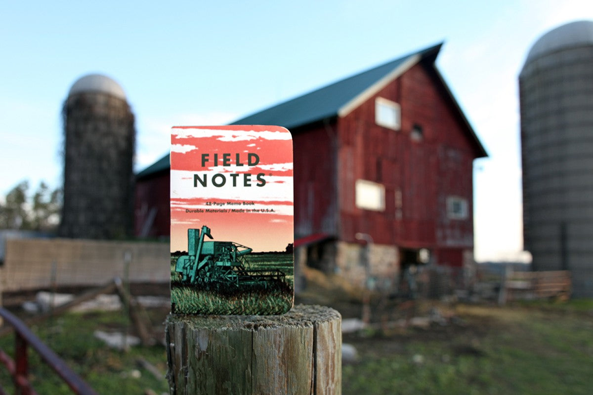 Notesy Field Notes Heartland 3 szt. w kratkę