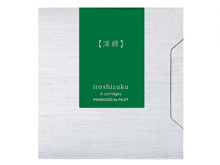 Naboje do piór Pilot Iroshizuku | shin-ryoku