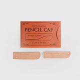 Skórzana zatyczka na ołówek Tools to Liveby | Naturalna