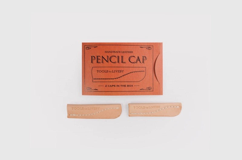 Skórzana zatyczka na ołówek Tools to Liveby | Naturalna