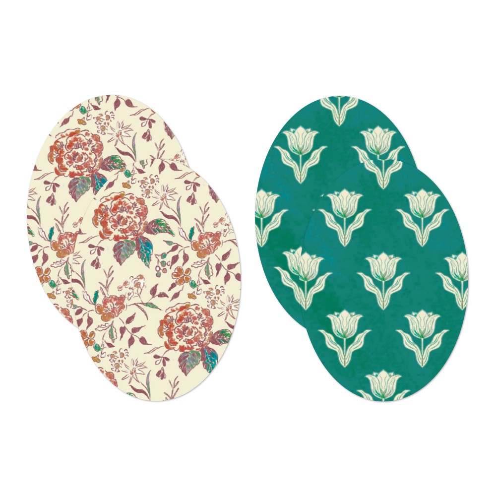 Naklejki dekoracyjne Midori | Ciemnoczerwony