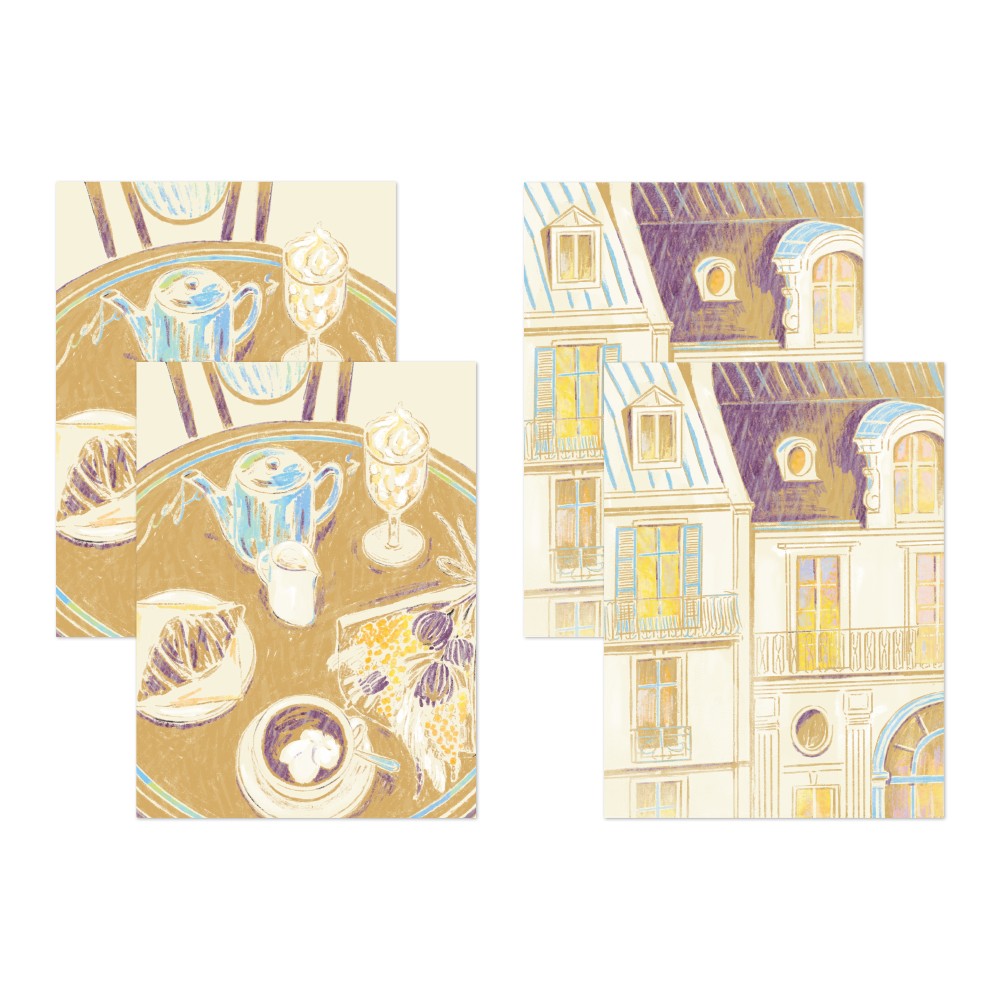 Naklejki dekoracyjne Midori | Beżowy