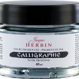 Tusz pigmentowy do kaligrafii J. Herbin 40 ml | Czarny