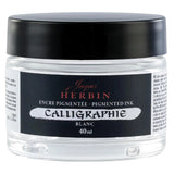 Tusz pigmentowy do kaligrafii J. Herbin 40 ml | Biały
