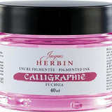 Tusz pigmentowy do kaligrafii J. Herbin 40 ml | Fuksja