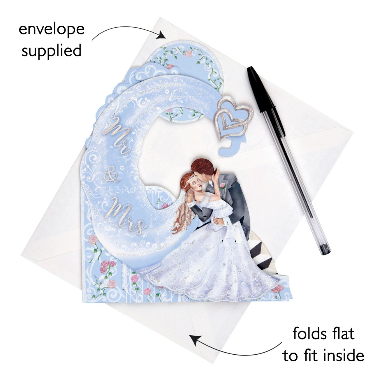 Kartka Okolicznościowa Santoro Pendulum | Para Młoda