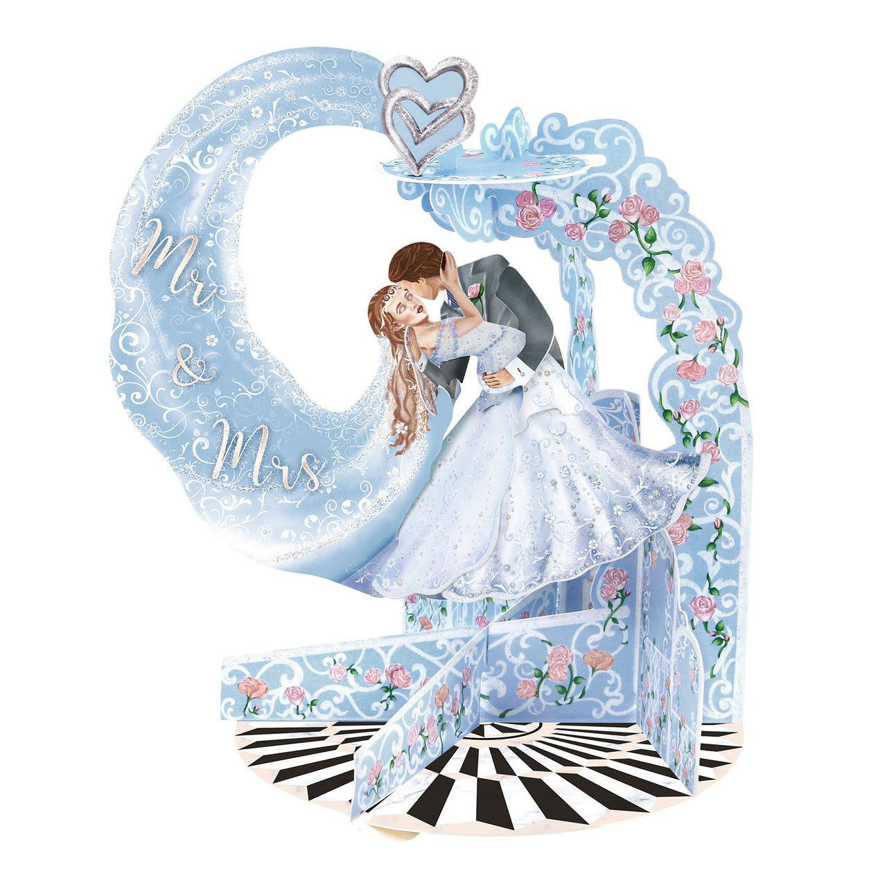 Kartka Okolicznościowa Santoro Pendulum | Para Młoda