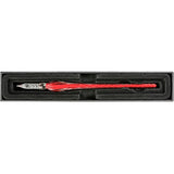 Szklane pióro do kaligrafii J. Herbin | Czerwone