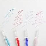 Szklane pióro do kaligrafii J. Herbin | Czerwone