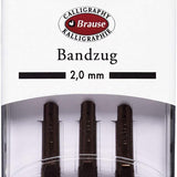 Zestaw stalówek do kaligrafii Brause Bandzug 2,0 mm | 3 szt.