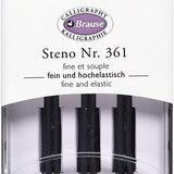 Zestaw Stalówek do kaligrafii Brause Steno | 3 szt.