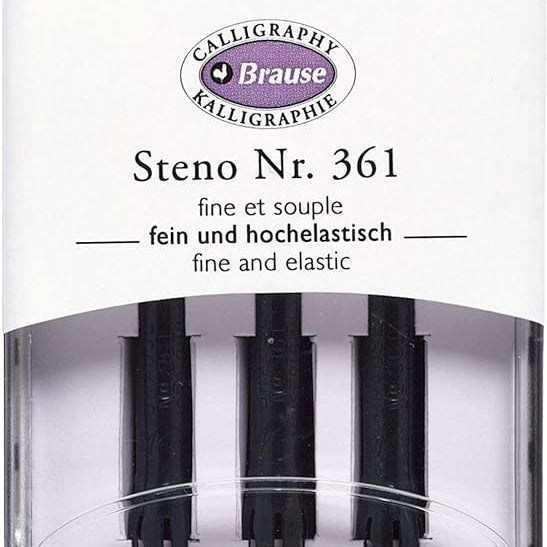 Zestaw Stalówek do kaligrafii Brause Steno | 3 szt.