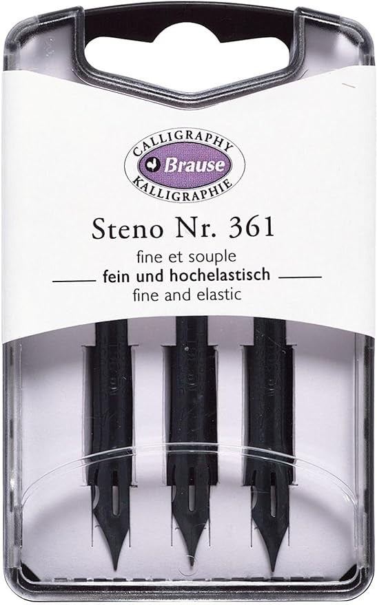 Zestaw Stalówek do kaligrafii Brause Steno | 3 szt.