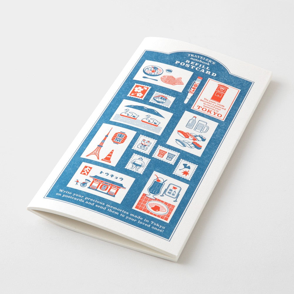 Wkład pocztówkowy do Traveler's Notebook Edycja Limitowana | Tokyo 2024