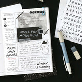 Naklejki ICONIC Doodle Alphabet Sticker Pack