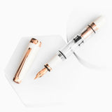 Pióro wieczne TWSBI Diamond Mini V2 Rose Gold | White