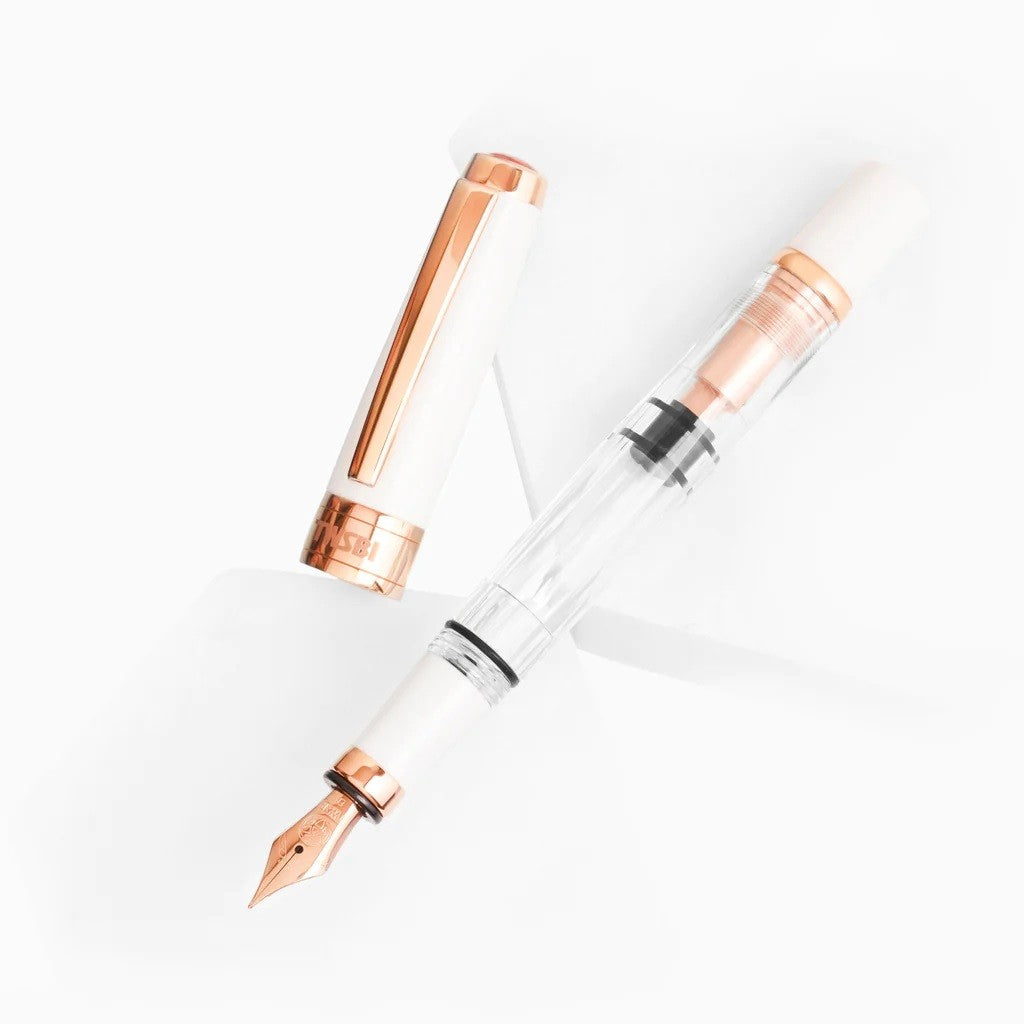 Pióro wieczne TWSBI Diamond 580 Rose Gold II | White
